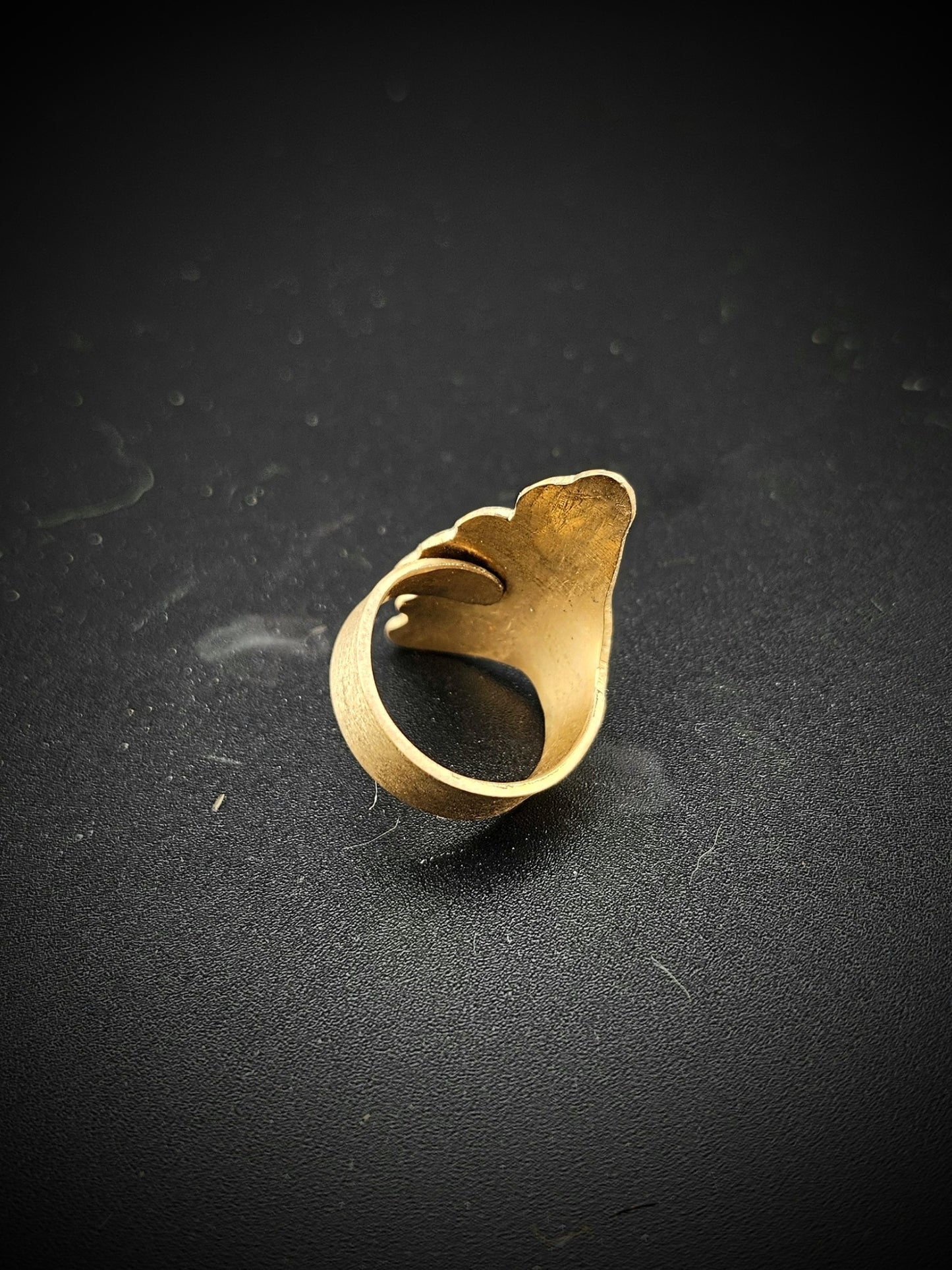 Ginkgo Leaf Ring - Size 7