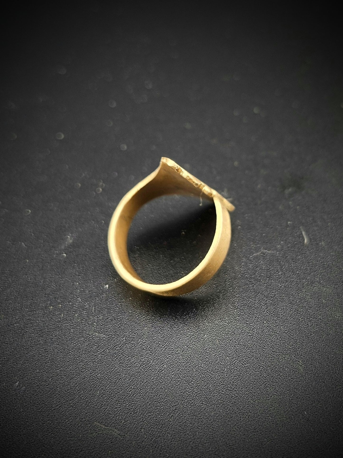 Ginkgo Leaf Ring - size 9